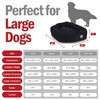 Majestic Pet 40 Inch Large Orthopedic Washable Donut Bed for
