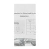 Motorcycle Helmet Lock Holder AntiTheft Aluminium Alloy Fit for Kawasaki