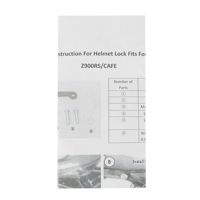 Motorcycle Helmet Lock Holder AntiTheft Aluminium Alloy Fit for Kawasaki