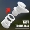 Bonsicoky 5 Pack Push Button Water Spigot - Cooler Spigot