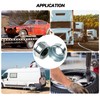 OEMASSIVE 4pcs 2.44" Trailer Bearing Dust Cap, Bearing Buddy Caps,