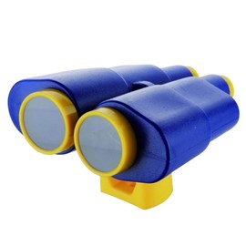 Big Telescope for Play tower, pivotable and rotatable - blue