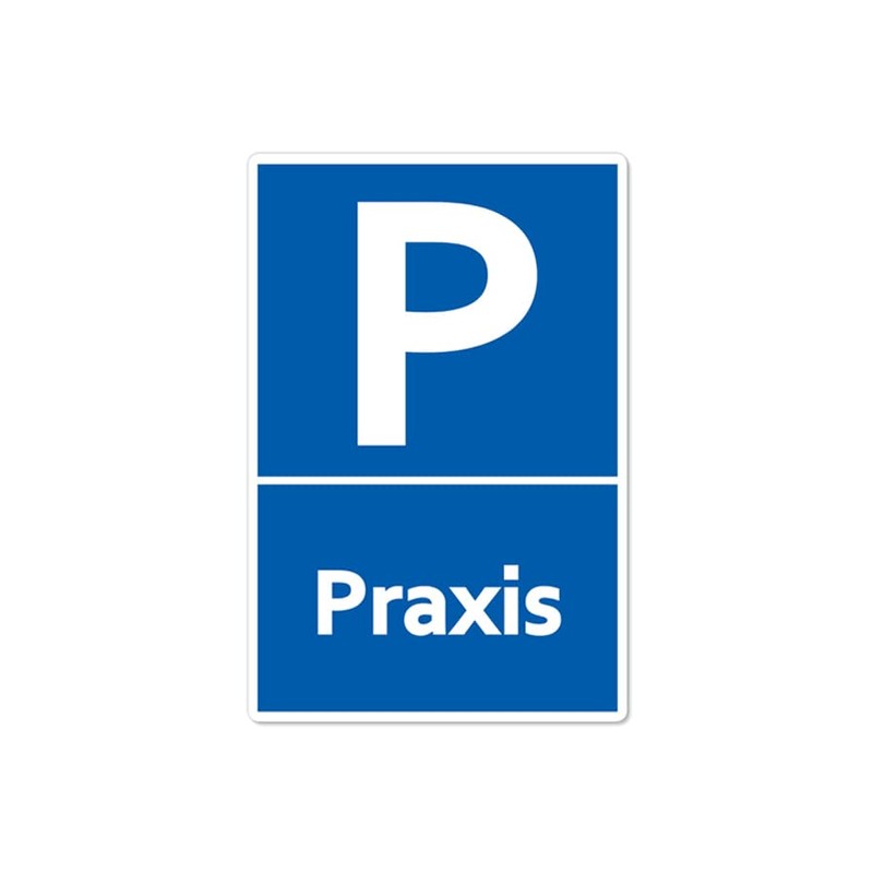 Strobo Praxis Sign, 20 x 30 cm, Made From Sturdy