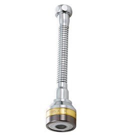 Faucet Sprayer Attachment, 360 Degree Rotatable Splashs Proof Metal Faucet Aerator Spray Head for Home Kitchen(Extended Length)