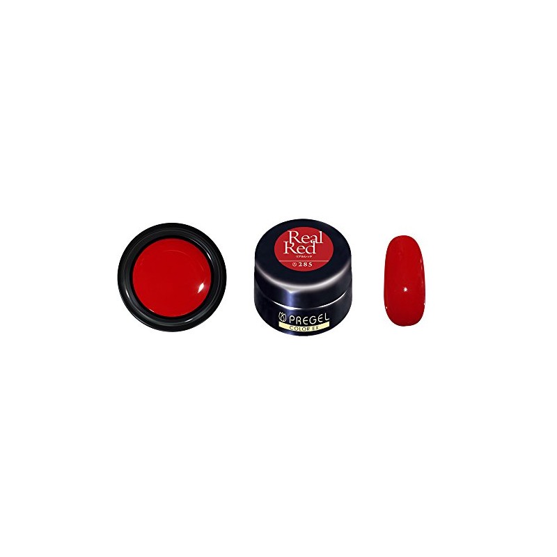 PRE GEL JNA Inspection Countermeasure Real Red Set, UV/LED Compatible