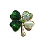 Eillwin Green Four-leaf clover Cute Brooch Pin for Love &