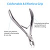 3 Pieces Cuticle Nippers Cuticle Nippers Cuticle Cutter Stainless Steel