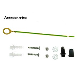 LEDSone Lighting Fixture Ceiling Plate Bracket Pendant Light fixtures Ceiling Light Fitting Cover Rose Plate Bracket with Screws Accessories for Home Office Ceiling Lamp Base