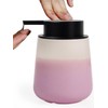 INGOFIN Ceramic Foaming Soap Dispenser - 12oz Foam Hand Soap
