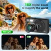 5K 80MP Digital Cameras for Photography with Tripod 2 Batteries