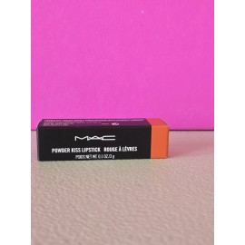 M·A·C MAC Powder Kiss Moisturizing Matte Lipstick Style Shocked Brand New With Box