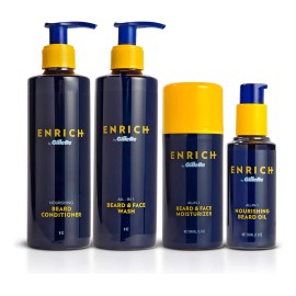 Kit De Inicio Para El Cuidado Facial Y De Barba Gillette Enr