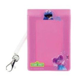 Marimo Craft SST-117 Frame Pass Case PK Sesame Street W3.1 x H4.5 inches (80 x 115 mm)