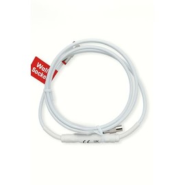 Virgin Media Coax Cable Push Fit 1.50m - TV/Broadband with Safety isolator built in.