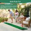 Chriiena Golf Putting Game Mat, Indoor Putting Green Set for