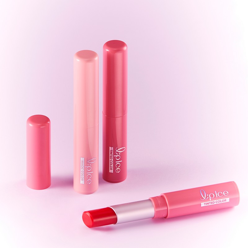 Mentholatum Lip Ice Tinted Magic Color Lip Balm 2g 3-piece