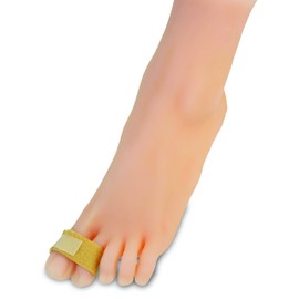 Silipos 10238 Gel Splint – Latex Free, Hypoallergenic, Easy to Reuse Toe Separator. Foot Care Supplies