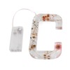 Floral Resin Letter Light Dry Flower and Alphabet Shape LED
