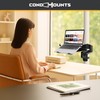 ZEBOZAP CLMLTP1016 Ergonomic Laptop Mount for Poles | Fits Devices