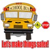 CafePress Safer School Bus Oval Car Bumper Sticker
