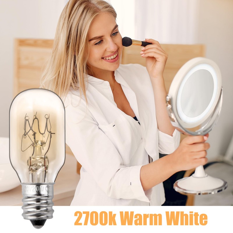 ZTTM 20W, 120V Incandescent Bulb Replacement, Suitable for Conair RP34B