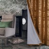 always4u 100% Blackout Soft Velvet Curtains for Bedroom Living Room