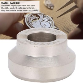 Watch Opener Die, 5537 Watch Opener Die Watch Case Back Cover Opener Die Watch Repairing Accessory Screw Watch Back Remover Openers for Watch Making and Repair(32.5mm)