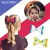 AOUXSEEM 50 Set【Random Colors】 Bows Making Kit for Beginners, Pre