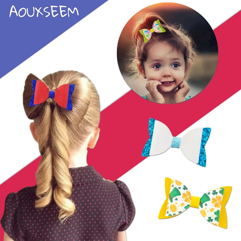 AOUXSEEM 50 Set【Random Colors】 Bows Making Kit for Beginners, Pre
