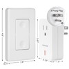 DEWENWILS Wireless Remote Wall Switch and Outlet, Plug in Remote