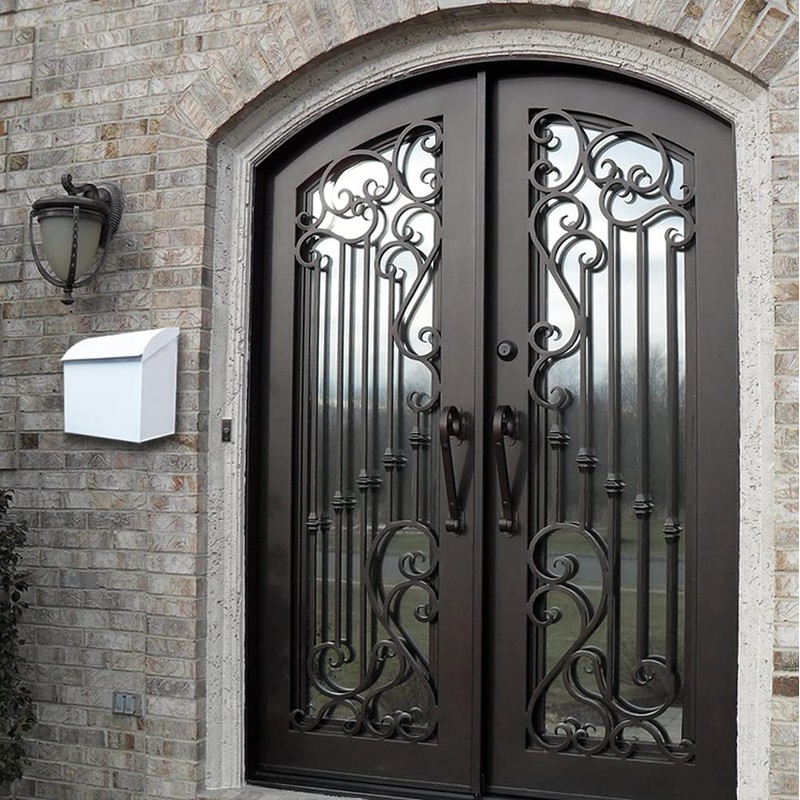 NACH Large Mailbox for House, 12.4”x7.1”x11.8 White Mailboxes for Outside,