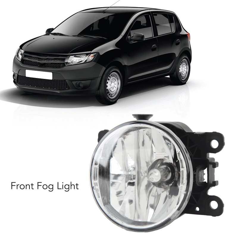 Fog Light Lamp 261500097R With Bulb Replacement for Dacia Sandero