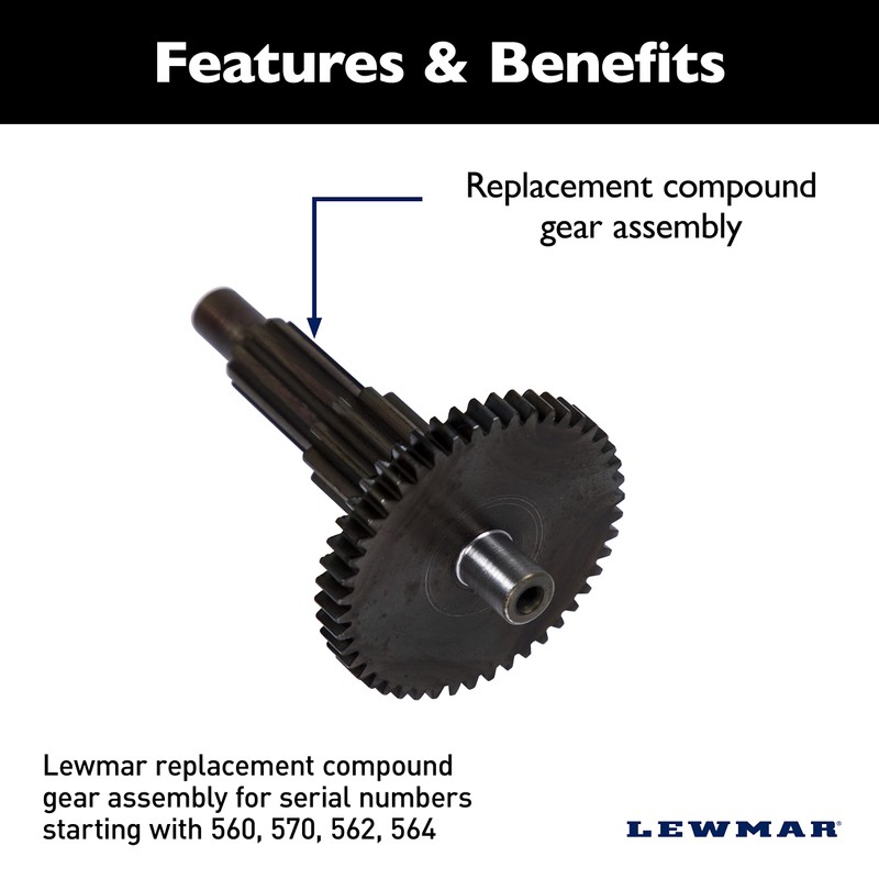 Lewmar Compound Gear Assembly for 1st Generation 700/1000 Pro-Series/Fish Windlasses