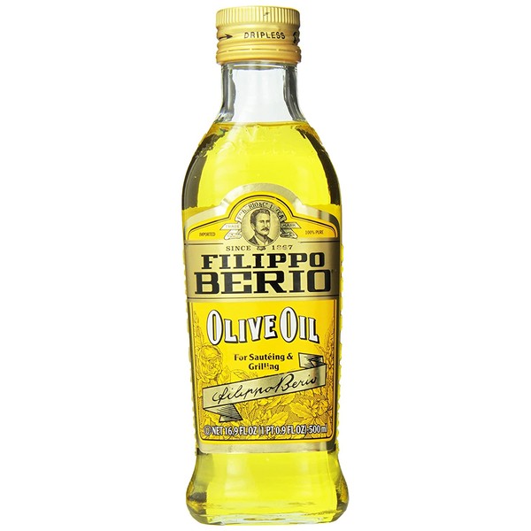 Filippo Berio Olive Oil, 17 Ounce (Pack of 12)