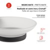 Gedy Felce Plus Wall Soap Dish, Matt Black