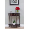Frenchi Home Furnishing End Table/Side Table, Espresso Finish