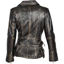 Womens Genuine Lambskin Leather Jacket | Classic rider leather jacket | Black Leather Jacket Women | Womens Leather Jacket
