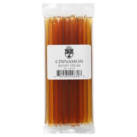 English Tea Store Honey Sticks | All-Natural Honeystix With Gluten-Free Grade A Honey | Mini Honey Sticks For Tea, Cake Pops Or Snacks | Portable Sweet Treat | Cinnamon Flavored Honey Stick - 20 Count