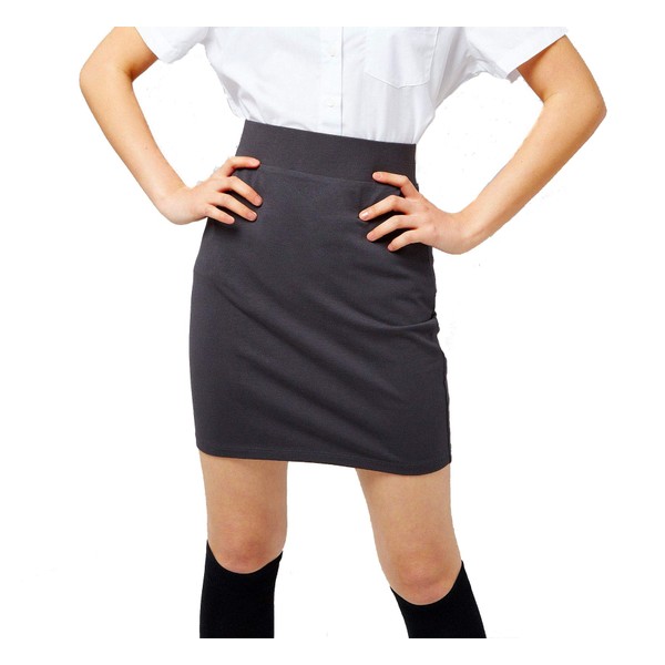 Oh! Pretty Girls School Skirt Kids Pencil Knee Length Uniform