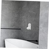 Operitacx Adjustable Wall Mounted Suction Shower Head Bracket Punch Base