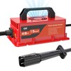 10L0L 48V 15 Amp Golf Cart Battery Charger for Yamaha