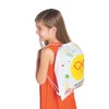 Fun Express BRIGHT FUTURE DRAWSTRING BACKPACK - Apparel Accessories -