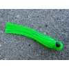 TACKLEWORKS Mini Chugger Flat Head 5.5" Fishing Lure Ballyhoo - Green/Glitter