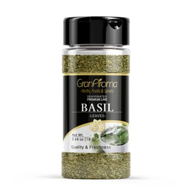 GranAroma Basil Leaves, Sauces & Dressings, Cut & Sifted (0.64 Ounce)