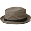 Basic Ench Cotton Terrapinch Pork Pie Hat, Large Size, Shallow,