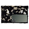 JNB Flat Sequin Envelope Clutch, Black, Medium