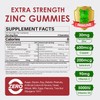 Zinc Gummies + Copper, Selenium, Vitamin C & D3, Fermented
