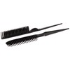 CocoBlack Naturals 3 Row Styling Comb For Detangling, Defining And