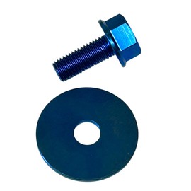 Titanium Predator 212 Go Kart Clutch Bolt & Washer (Blue)