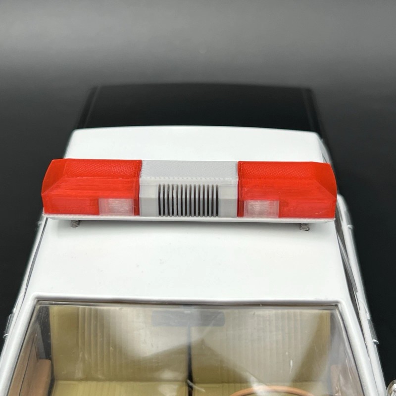 LED-Compatible Lightbar 1/18 Red Smith Wesson 8780 8880 8980 Lightbar